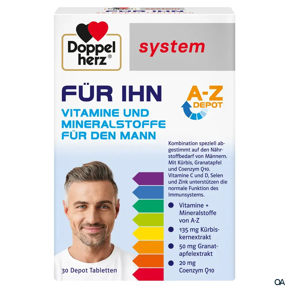 Doppelherz system Für Ihn Depot-Tabletten