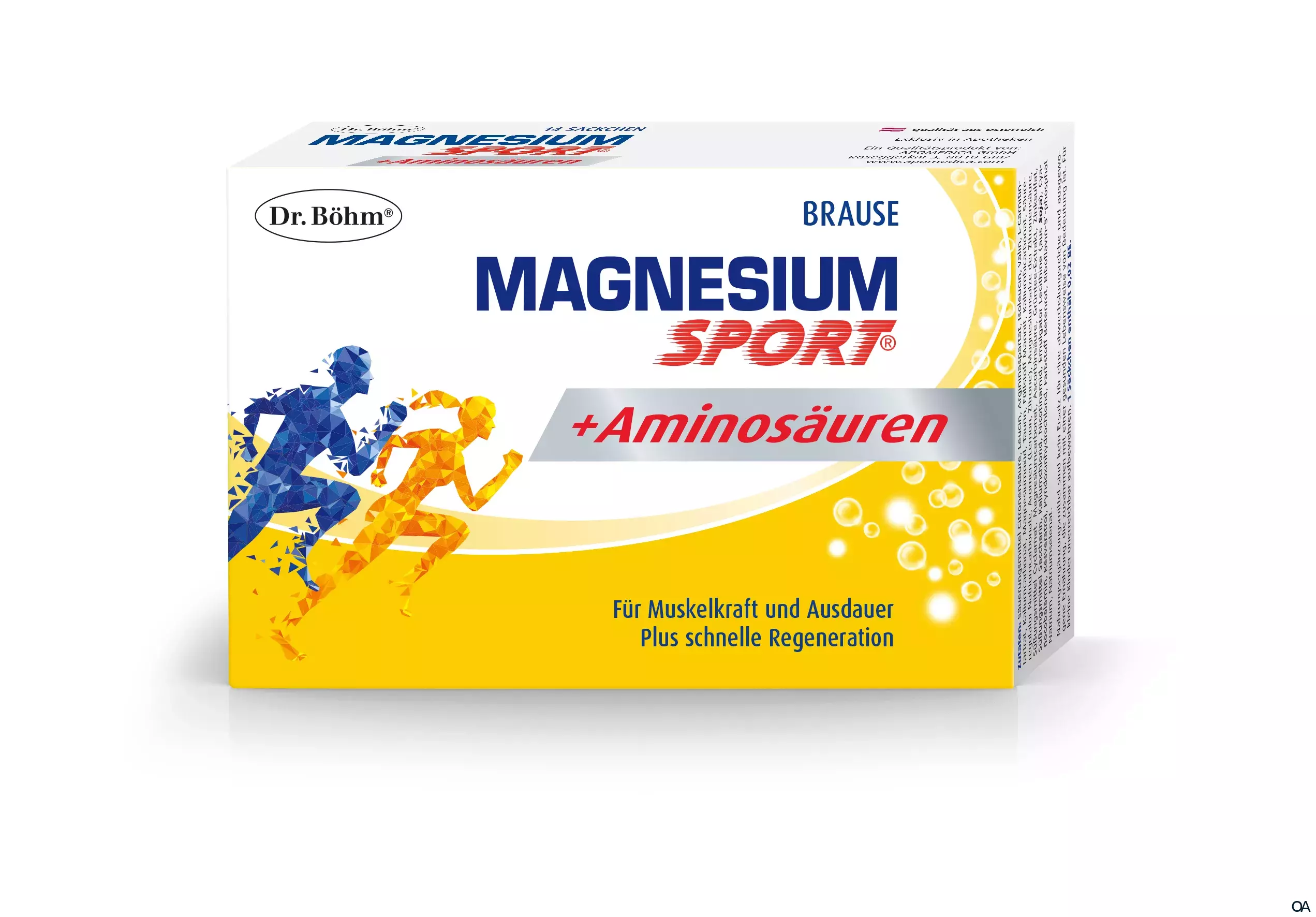 Dr. Böhm® Magnesium Sport® + Aminosäuren Brausegranulat Sachets