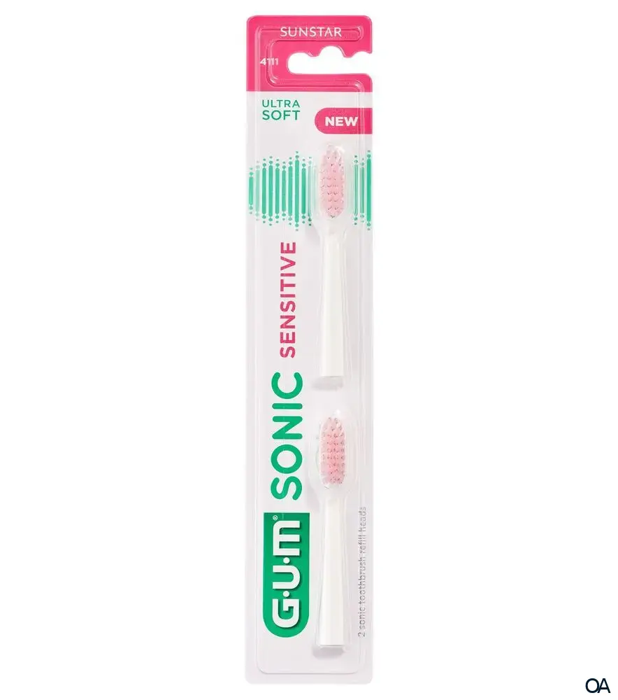 GUM® SONIC SENSITIVE Ersatzbürstenköpfe GUM® SONIC SENSITIVE Ersatzbürstenköpfe