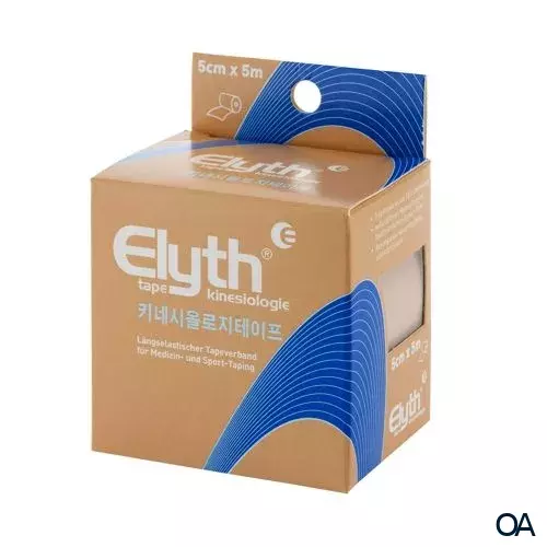 ELYTH Tape Kinesiologie 5 cm x 5 m - Neutral
