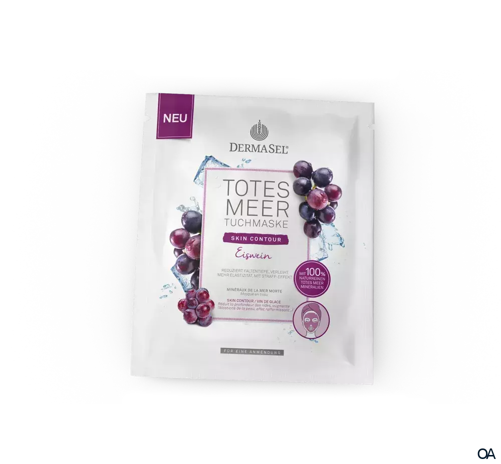 DermaSel® Totes Meer Tuchmaske Eiswein DermaSel® Totes Meer Tuchmaske Eiswein