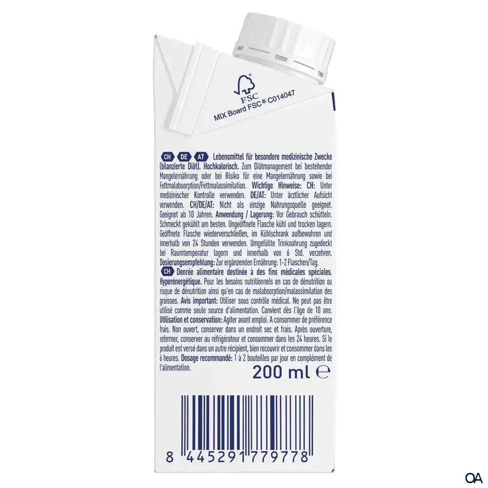 Resource® ULTRA fruit Waldbeer Trinknahrung 200 ml
