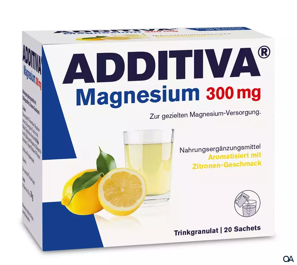 ADDITIVA® Magnesium 300 mg Trinkgranulat Sachets ADDITIVA® Magnesium 300 mg Trinkgranulat Sachets