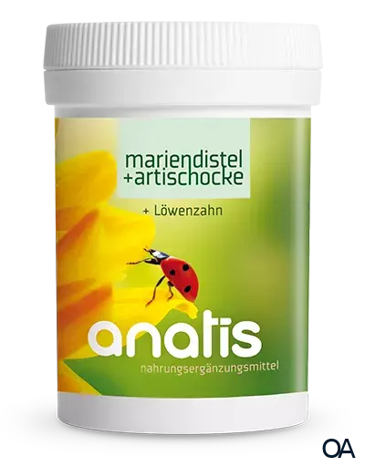 anatis Mariendistel + Artischocke Kapseln anatis Mariendistel + Artischocke Kapseln