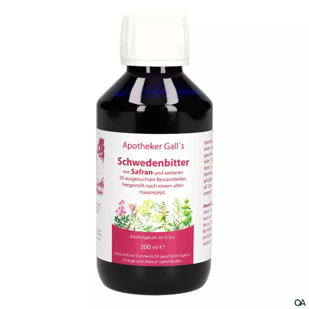 Gall Pharma Schwedenbitter + Safran Gall Pharma Schwedenbitter + Safran