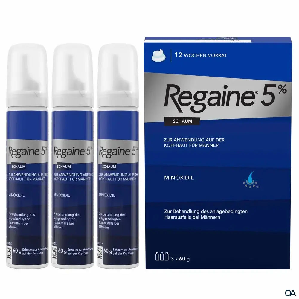 REGAINE® Männer 5% Schaum 3x60g
