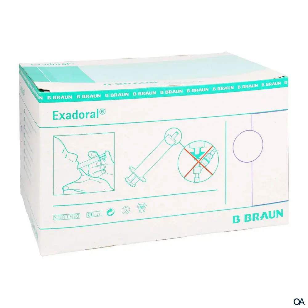Exadoral® Einmalspritzen mit oralem Ansatz, 20 ml