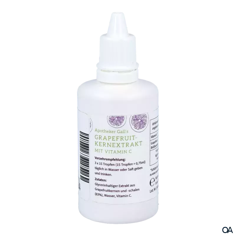 Apotheker Gall´s Grapefruitkernextrakt mit Vitamin C Lösung Apotheker Gall´s Grapefruitkernextrakt mit Vitamin C Lösung