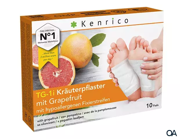 Kenrico TG-1i Kräuterpflaster mit Grapefruit Kenrico TG-1i Kräuterpflaster mit Grapefruit