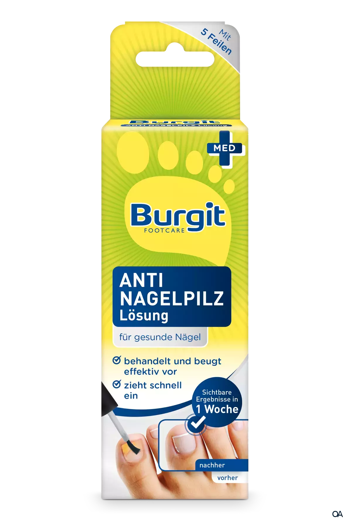 Burgit Footcare Anti Nagelpilz Lösung Burgit Footcare Anti Nagelpilz Lösung