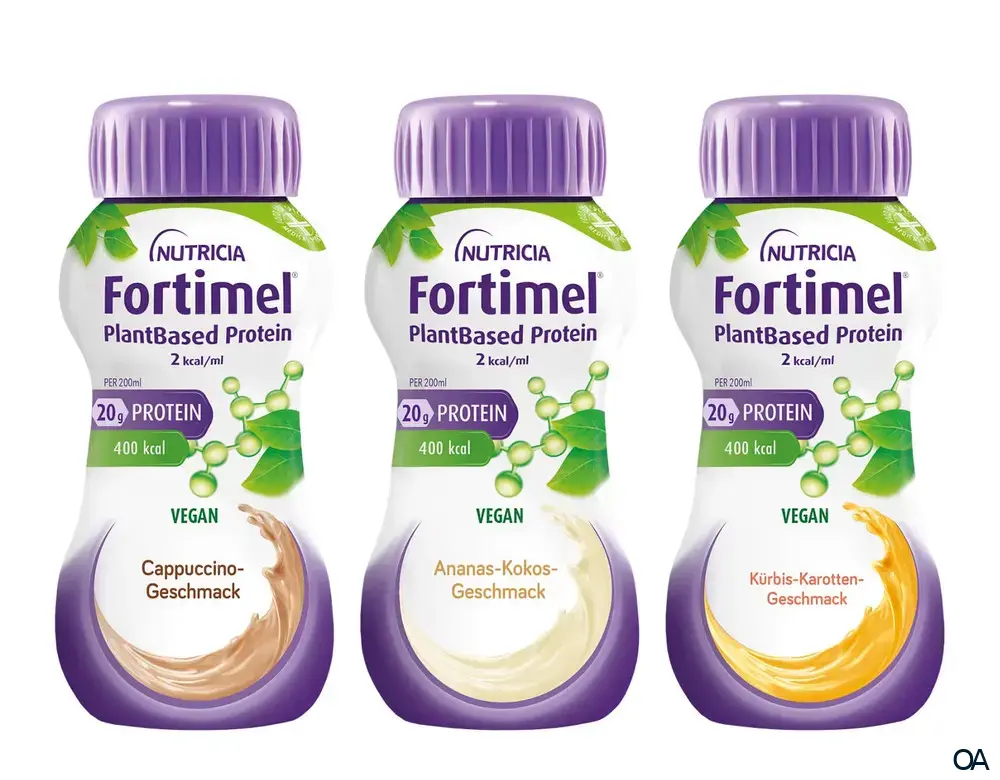 Nutricia Fortimel PlantBased Protein 2 kcal sortiert 200 ml Nutricia Fortimel PlantBased Protein 2 kcal sortiert 200 ml