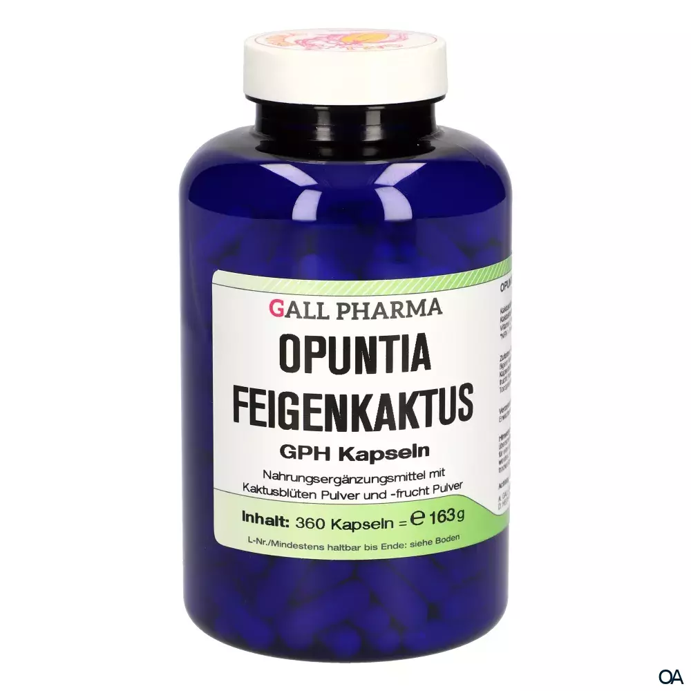 Gall Pharma Opuntia Feigenkaktus Kapseln Gall Pharma Opuntia Feigenkaktus Kapseln