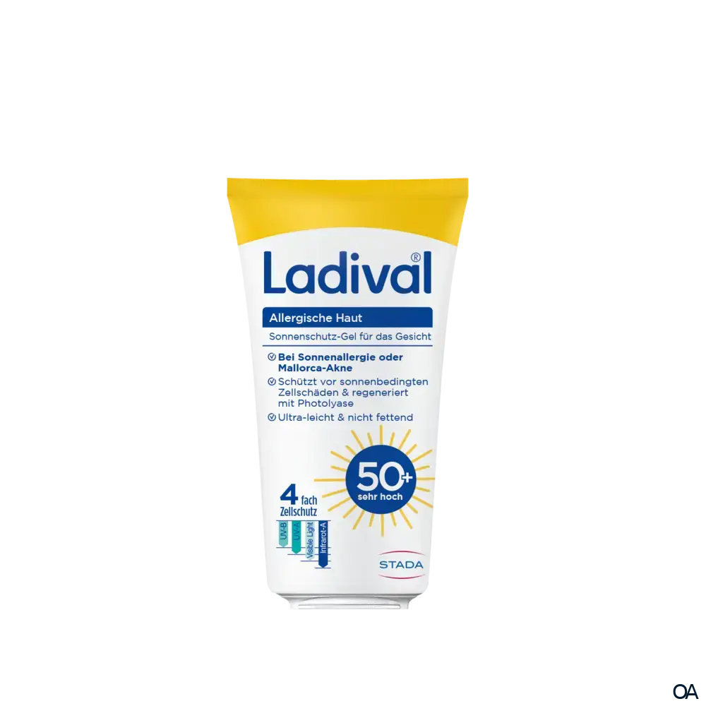 Ladival® Allergische Haut Sonnenschutz-Gel für das Gesicht LSF 50 +