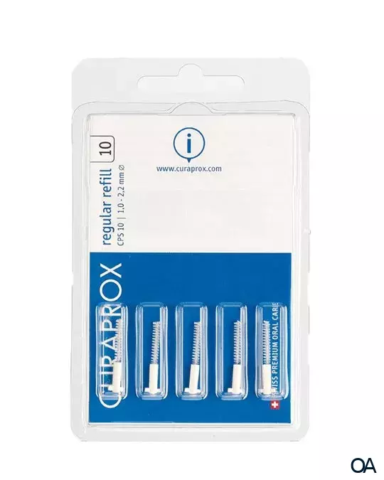 Curaprox Interdentalbürsten CPS 10 Regular Refill Weiss Curaprox Interdentalbürsten CPS 10 Regular Refill Weiss