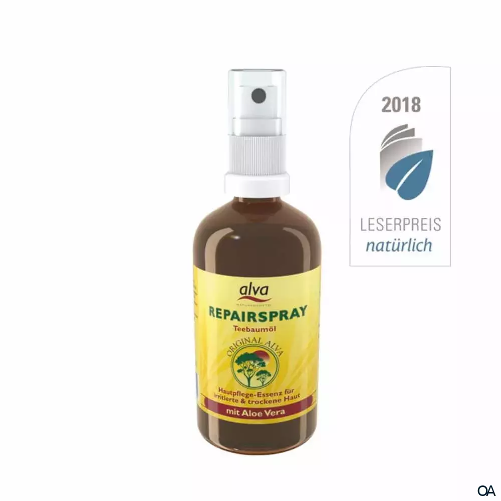 Alva Teebaumöl Repair-Spray mit Aloe Vera Alva Teebaumöl Repair-Spray mit Aloe Vera