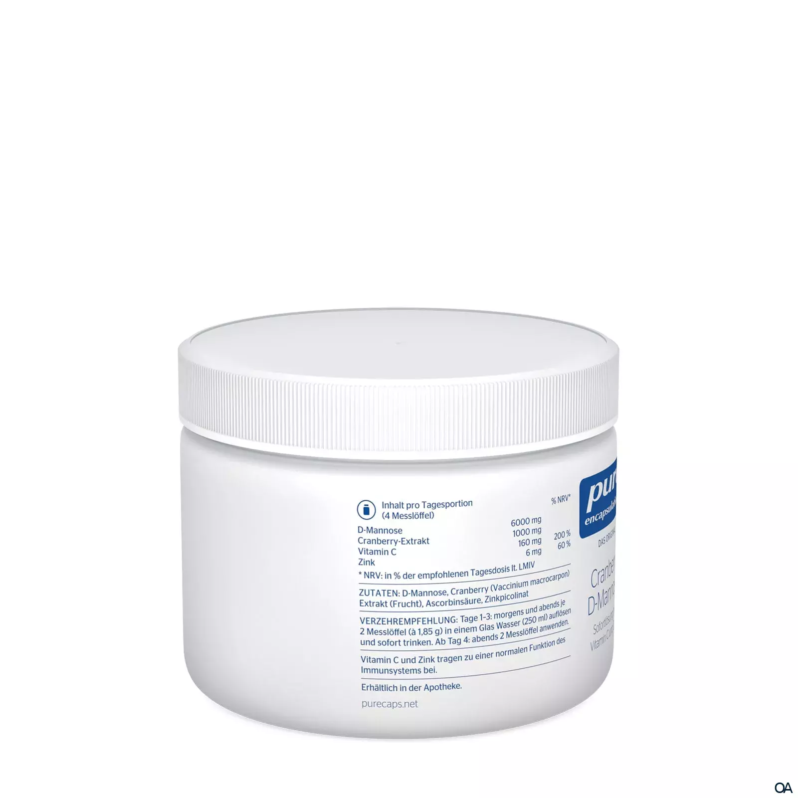 pure encapsulations® Cranberry D-Mannose
