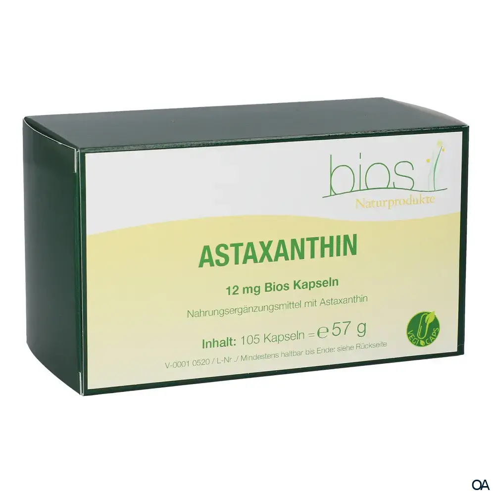 Bios Astaxanthin 12 mg Kapseln