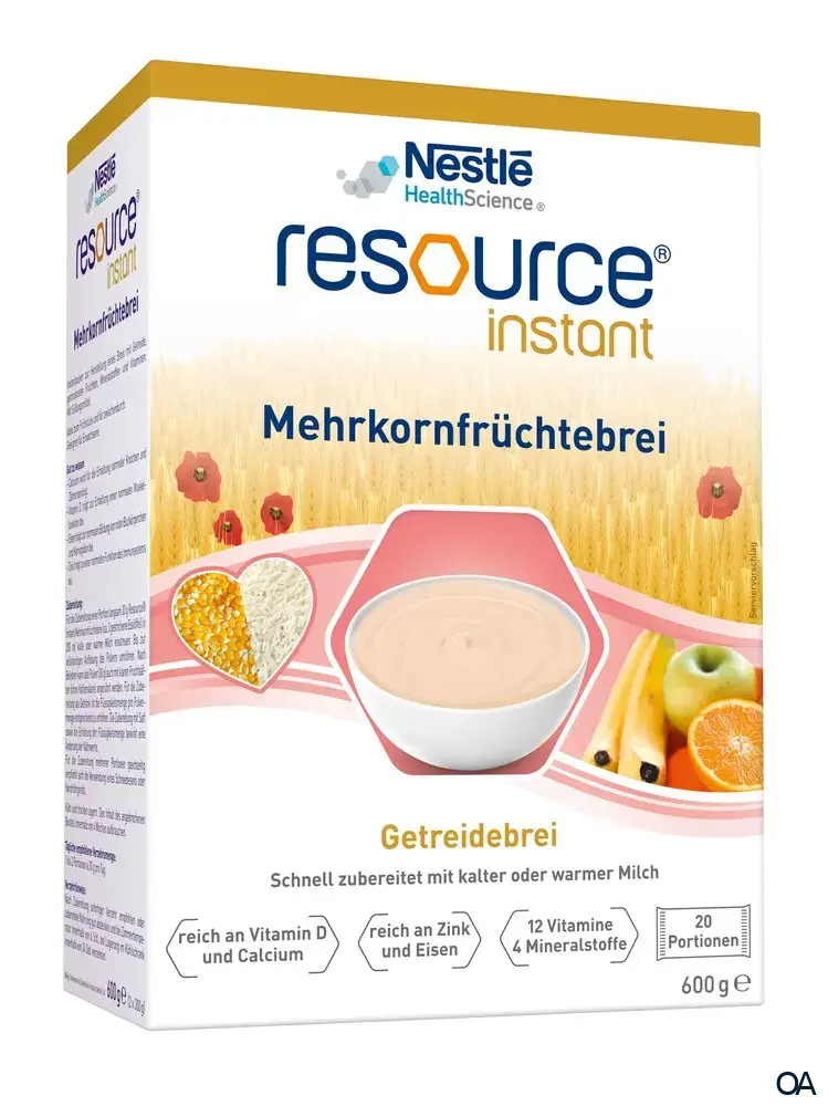 Resource® Instant Mehrkornfrüchtebrei 20 x 30 g Resource® Instant Mehrkornfrüchtebrei 20 x 30 g