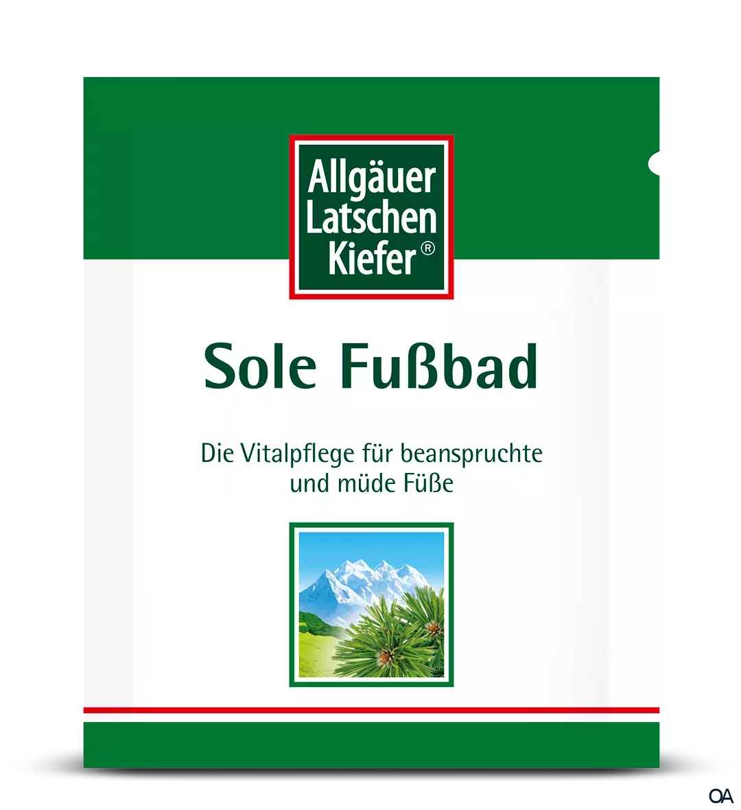Allgäuer Latschenkiefer® Sole Fußbad Sachets Allgäuer Latschenkiefer® Sole Fußbad Sachets