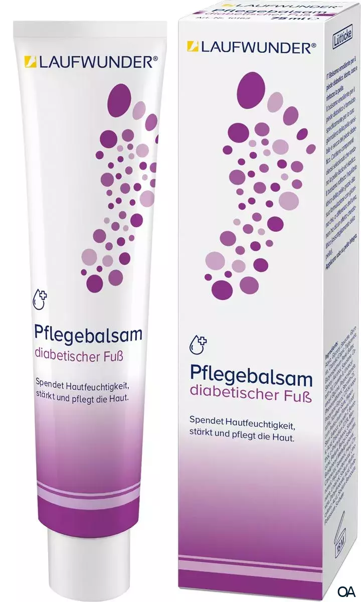 Laufwunder Pflegebalsam diabetischer Fuß Laufwunder Pflegebalsam diabetischer Fuß