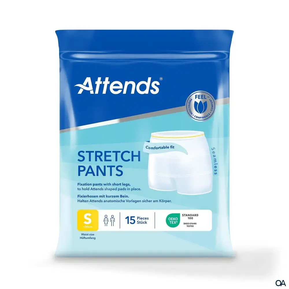 Attends Stretch Pants Fixierhosen - Größe S