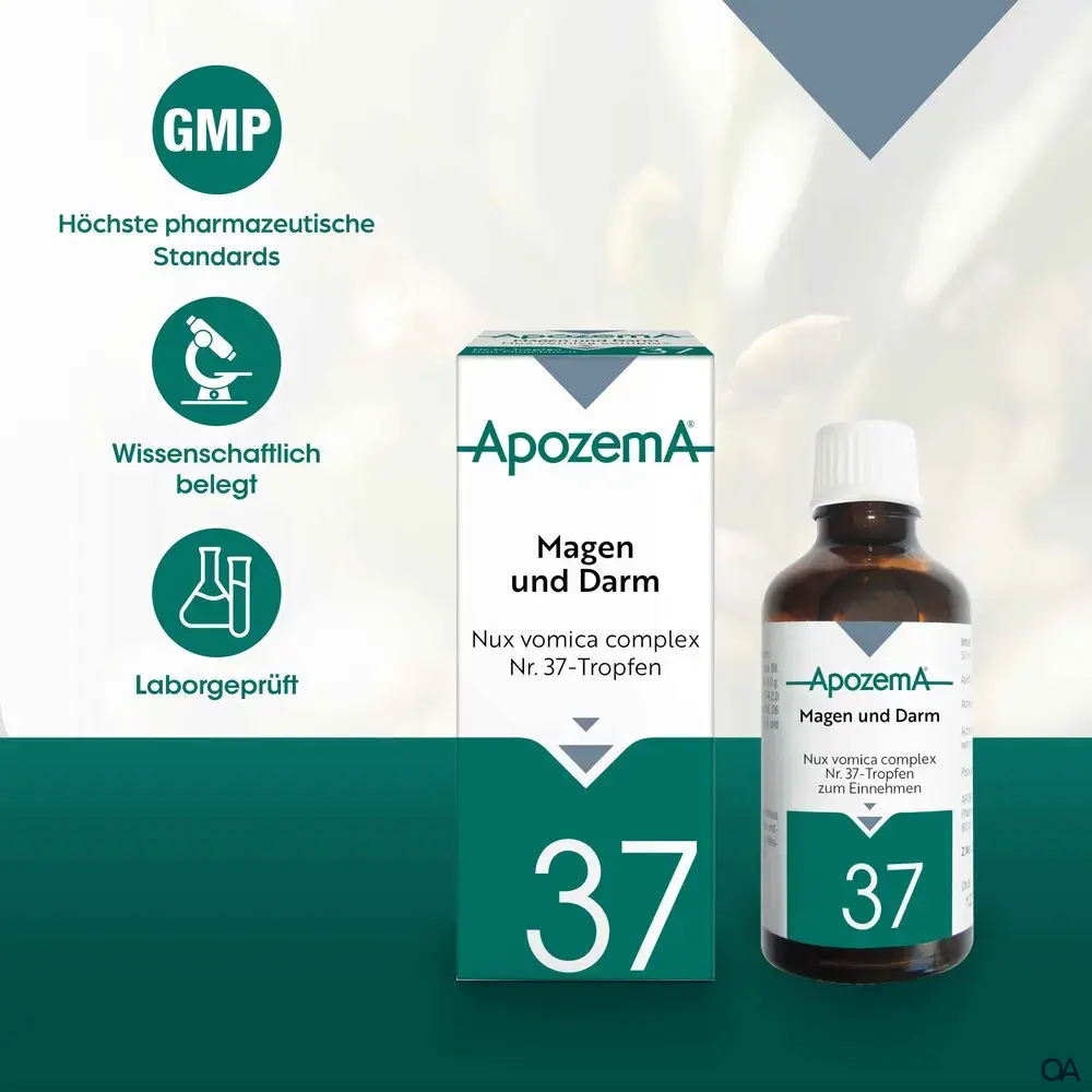 Apozema® Magen und Darm Nux vomica complex Nr. 37 Tropfen zum Einnehmen