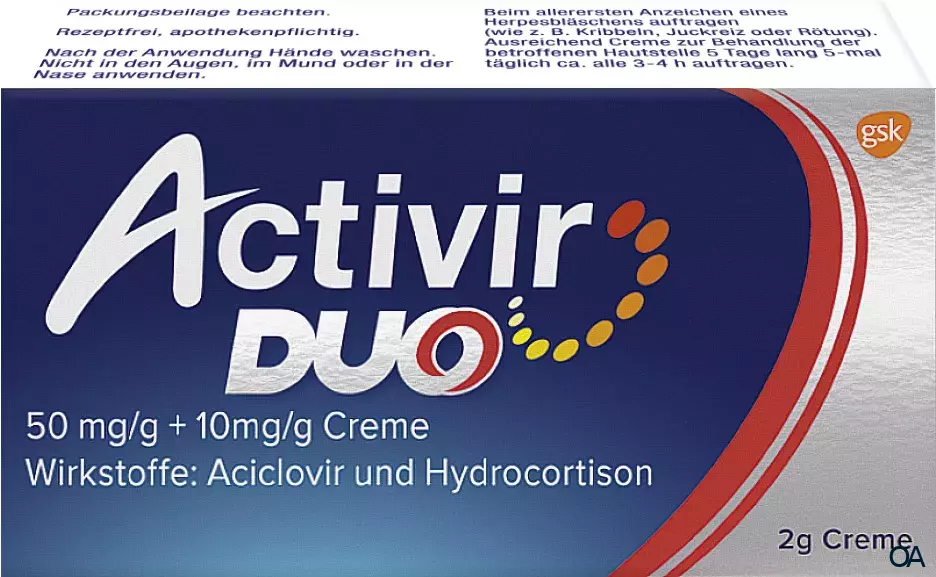 Activir DUO Creme Activir DUO Creme
