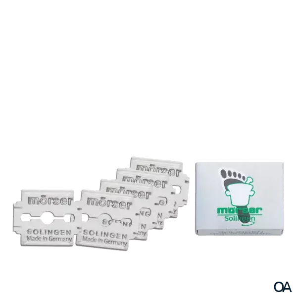 Mörser Solingen Ersatzklingen für Hornhauthobel Mörser Solingen Ersatzklingen für Hornhauthobel