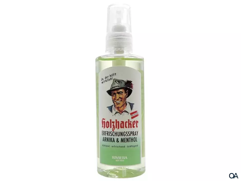 Holzhacker Erfrischungsspray Arnika & Menthol Holzhacker Erfrischungsspray Arnika & Menthol