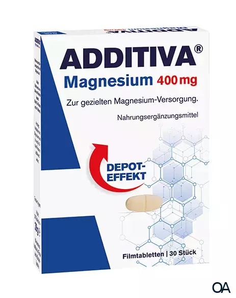 ADDITIVA® Magnesium 400 mg Filmtabletten ADDITIVA® Magnesium 400 mg Filmtabletten