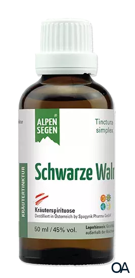 Alpensegen Schwarze-Walnuss Kräuteressenz Tinktur Alpensegen Schwarze-Walnuss Kräuteressenz Tinktur