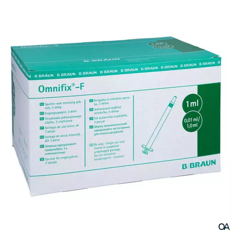 Omnifix®-F Solo Feindosierungsspritzen 1 ml