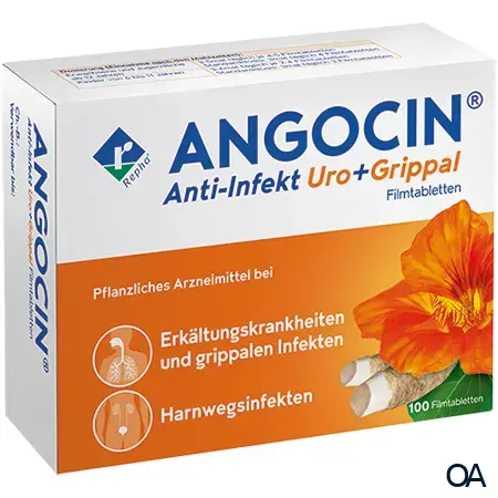 ANGOCIN® Anti-Infekt Uro+Grippal Filmtabletten