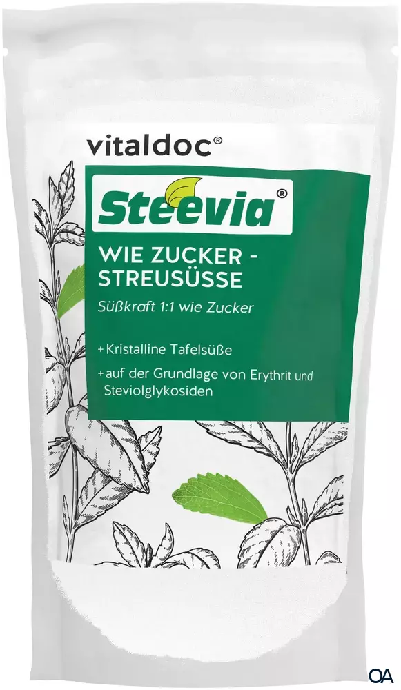 vitaldoc® Steevia® WIE ZUCKER - STREUSÜSSE vitaldoc® Steevia® WIE ZUCKER - STREUSÜSSE