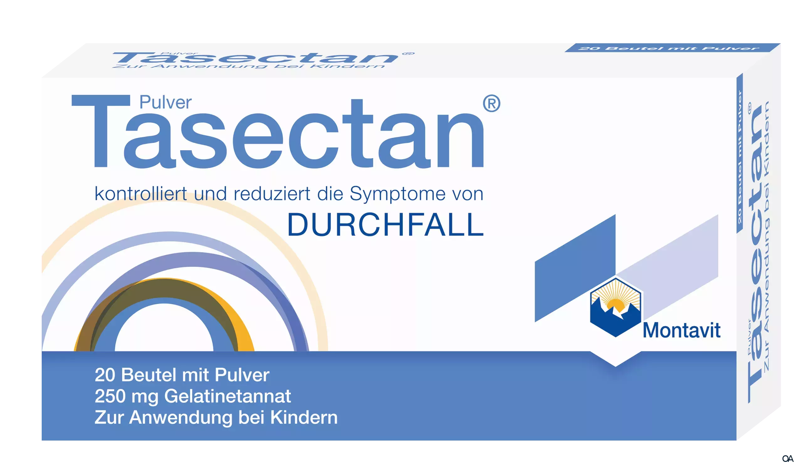 Tasectan 250 mg Pulver zur Anwendung bei Kindern