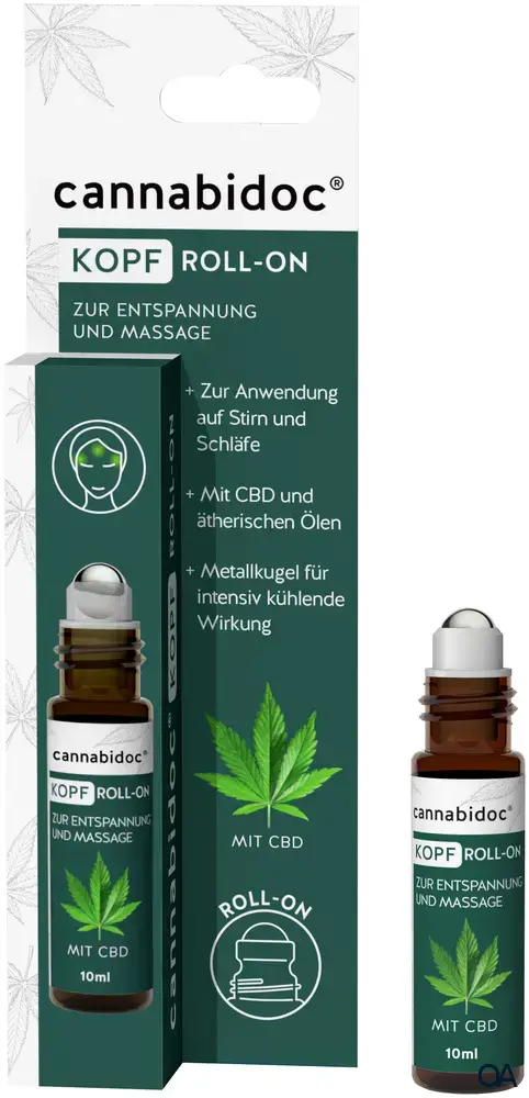 cannabidoc® Kopf Roll-On cannabidoc® Kopf Roll-On
