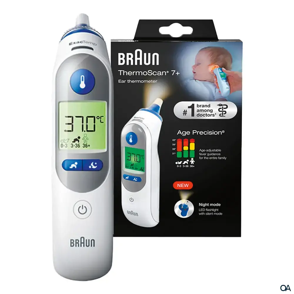 Braun ThermoScan® 7+ IRT6525 Ohrthermometer