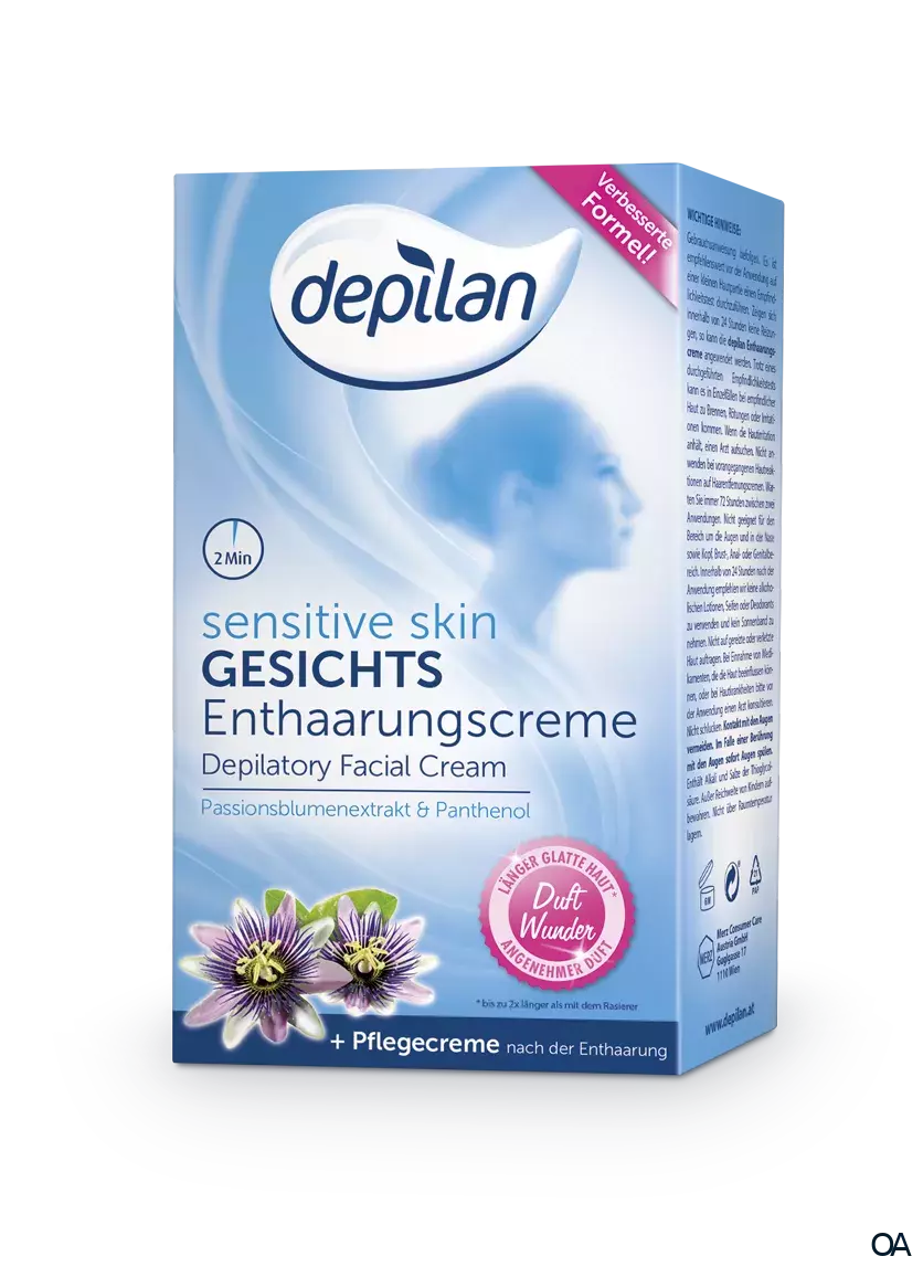 depilan Sensitive Skin Gesichtsenthaarungscreme