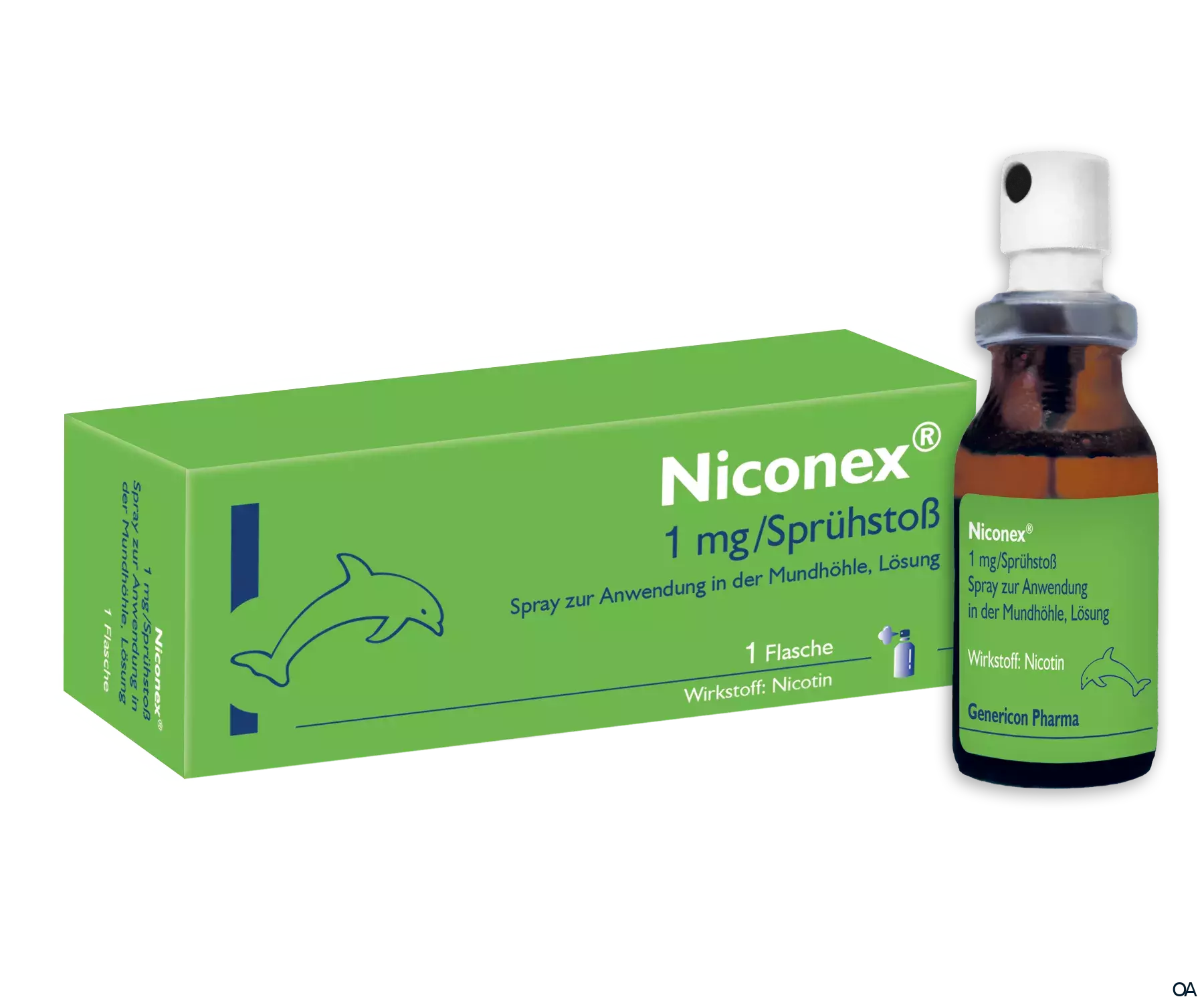 Niconex® 1 mg/Sprühstoß Spray Niconex® 1 mg/Sprühstoß Spray
