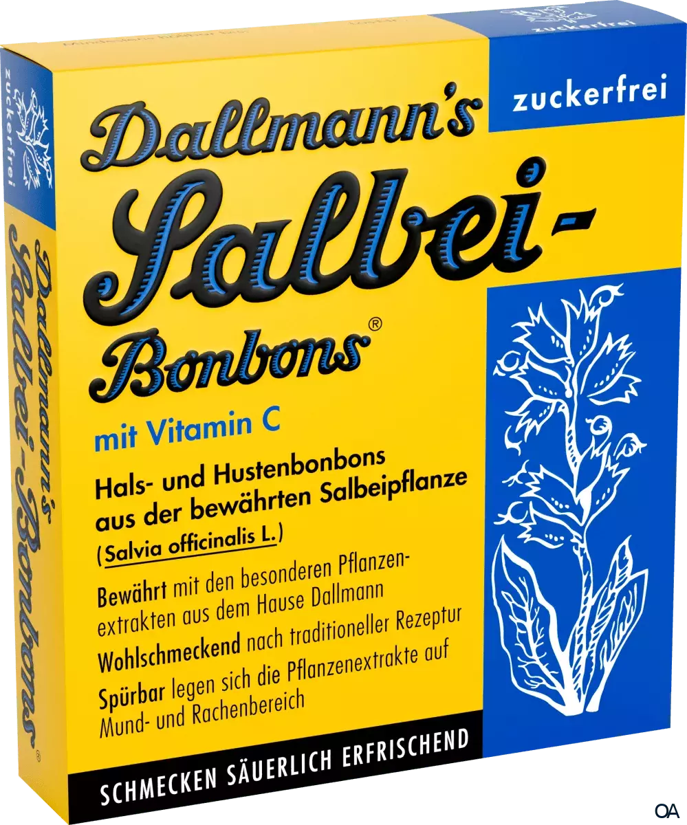 Dallmann Salbei-Bonbons zuckerfrei Dallmann Salbei-Bonbons zuckerfrei