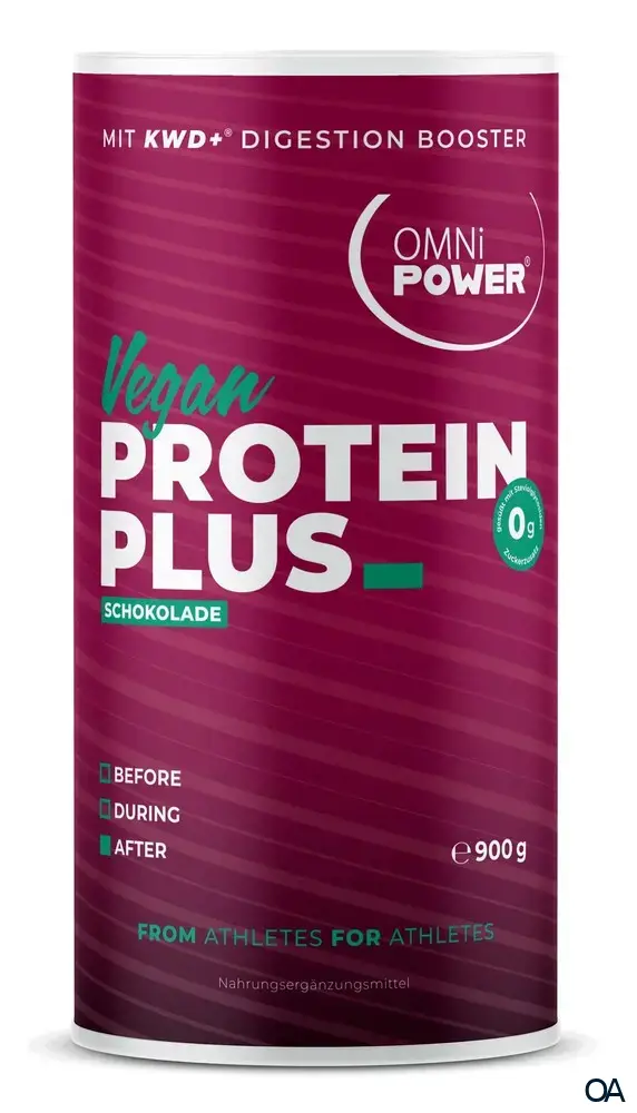 OMNi POWER® Protein Plus Pulver Vegan Schokolade