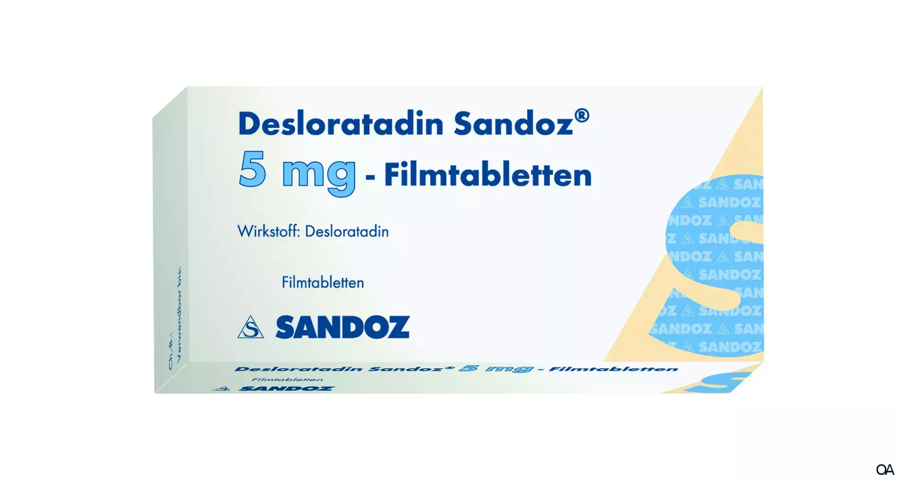 Desloratadin Sandoz Filmtabletten 5mg Desloratadin Sandoz Filmtabletten 5mg