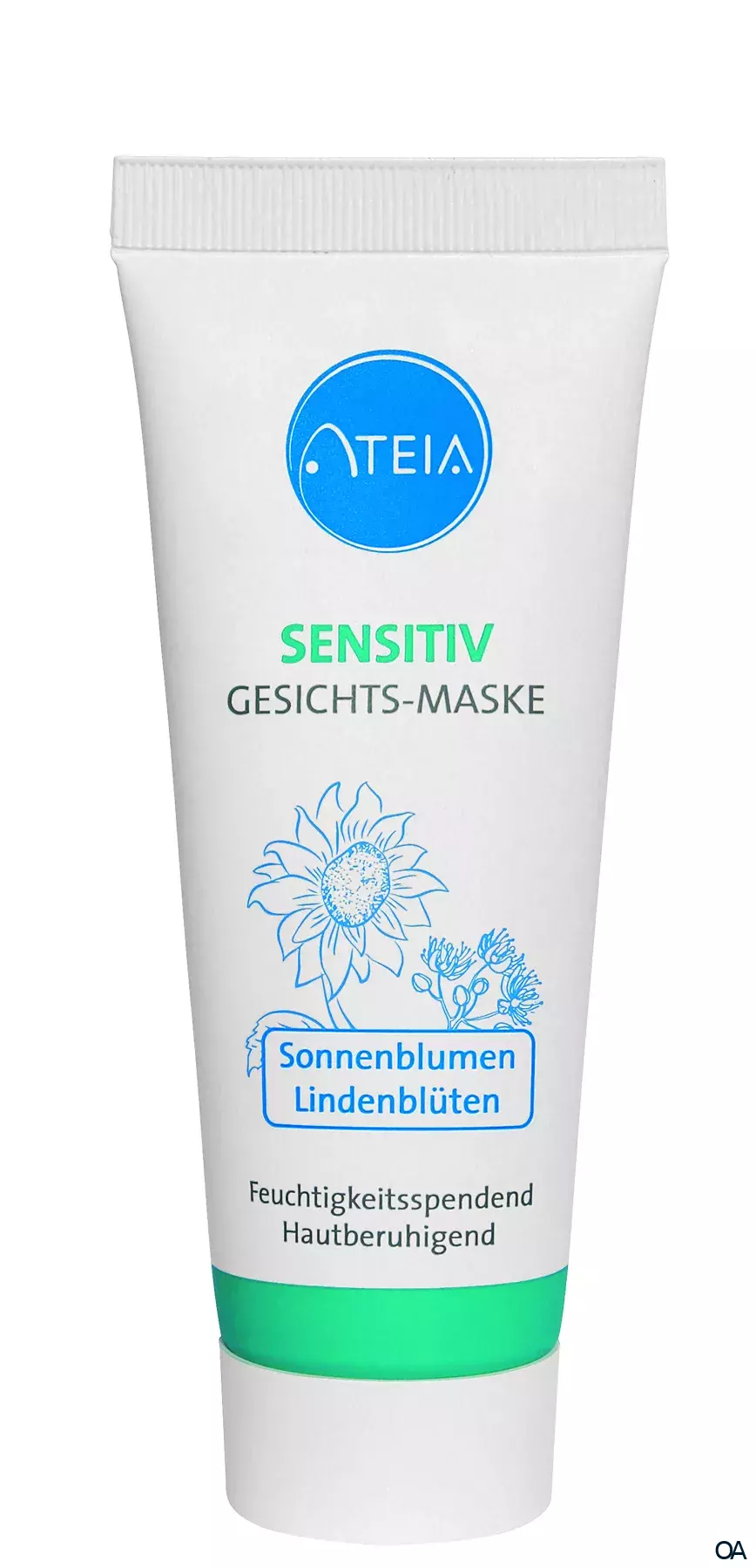 ATEIA® Sensitiv Gesichts-Maske mit Sonnenblumen und Lindenblüten