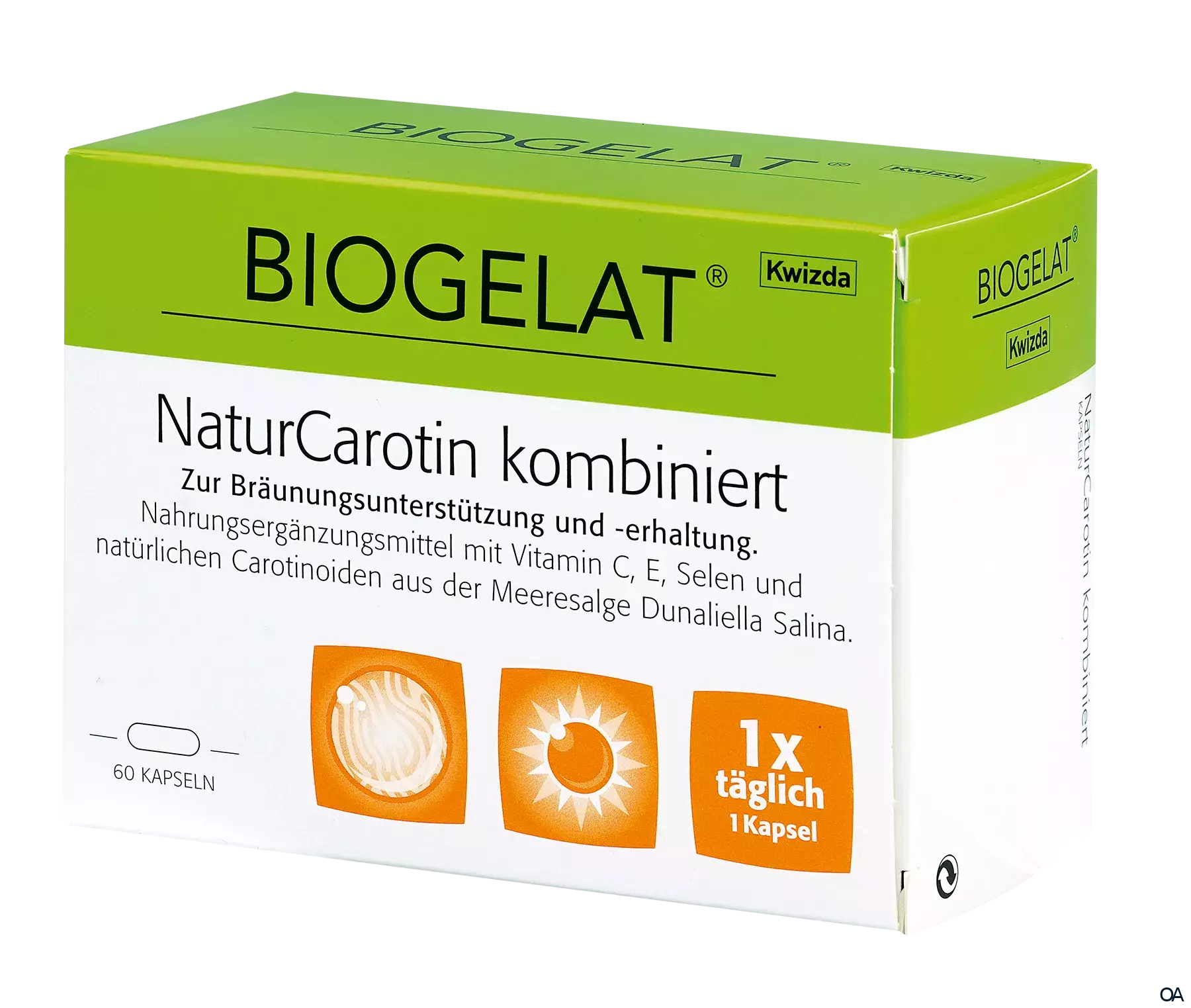 BIOGELAT® NaturCarotin kombiniert Kapseln BIOGELAT® NaturCarotin kombiniert Kapseln
