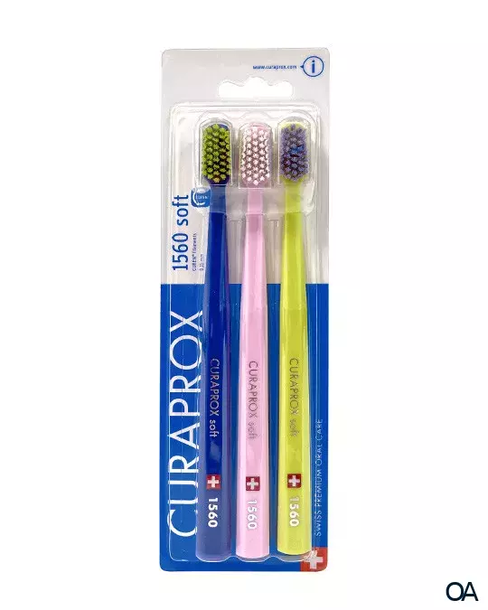Curaprox Zahnbürsten CS 1560 soft Triopack Curaprox Zahnbürsten CS 1560 soft Triopack