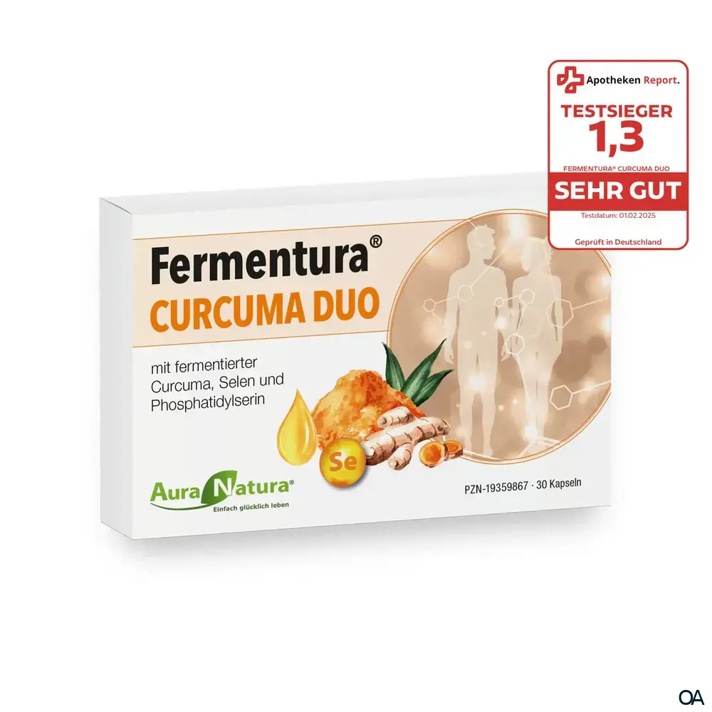AuraNatura® Fermentura® Curcuma Duo Kapseln AuraNatura® Fermentura® Curcuma Duo Kapseln