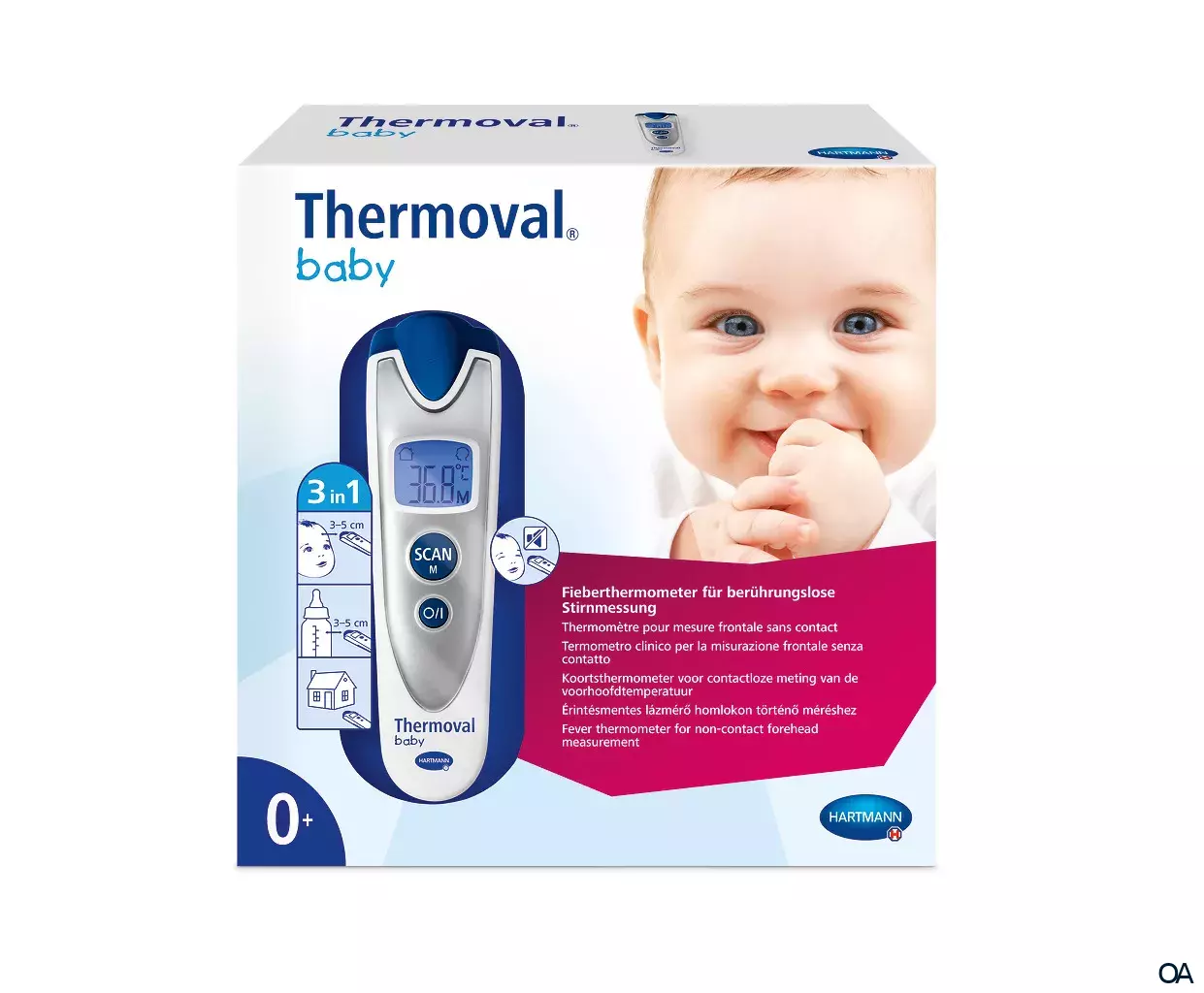 Thermoval® baby Infrarot-Thermometer Thermoval® baby Infrarot-Thermometer