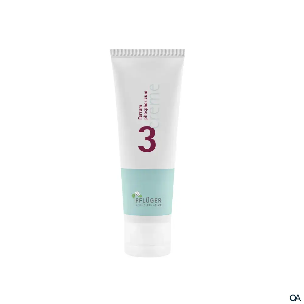 PFLÜGER Schüßler-Salz Nr. 3 Ferrum phosphoricum D4 Creme