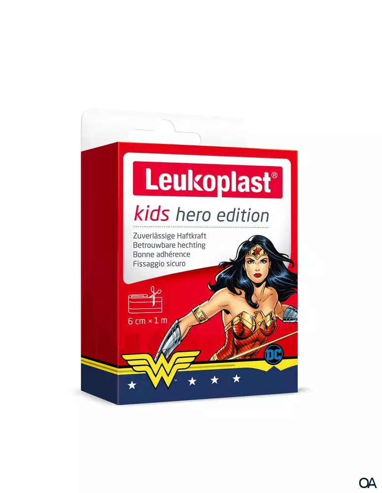 Leukoplast® Kids kids hero Edition Wonderwoman 6cm x 1m