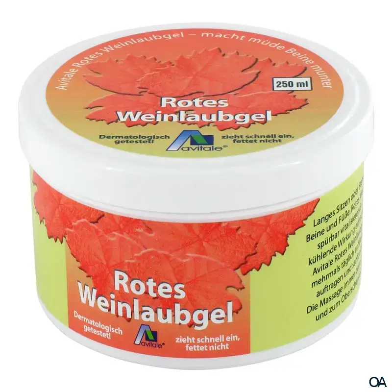Avitale Rotes Weinlaubgel Avitale Rotes Weinlaubgel